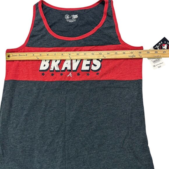 NWT Atlanta Braves MLB Official Merchandise Youth Boys Large Tank Top Shirt - Picture 4 of 6